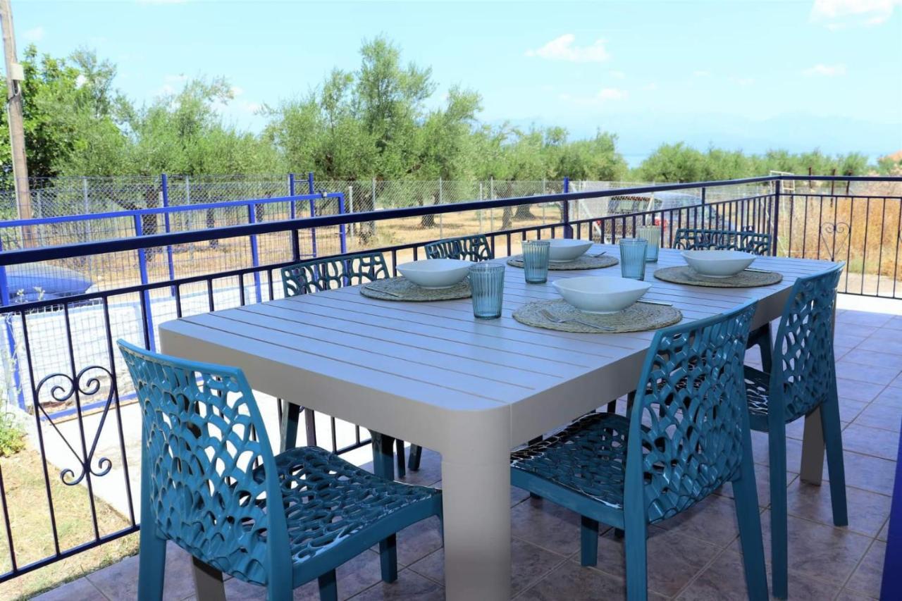 Villa Blue Cocoon - Chrani Messinia Peloponnese- Sea View 800 M From Beach Εξωτερικό φωτογραφία