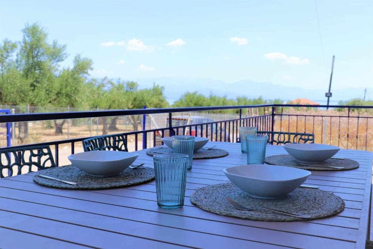 Villa Blue Cocoon - Chrani Messinia Peloponnese- Sea View 800 M From Beach Εξωτερικό φωτογραφία