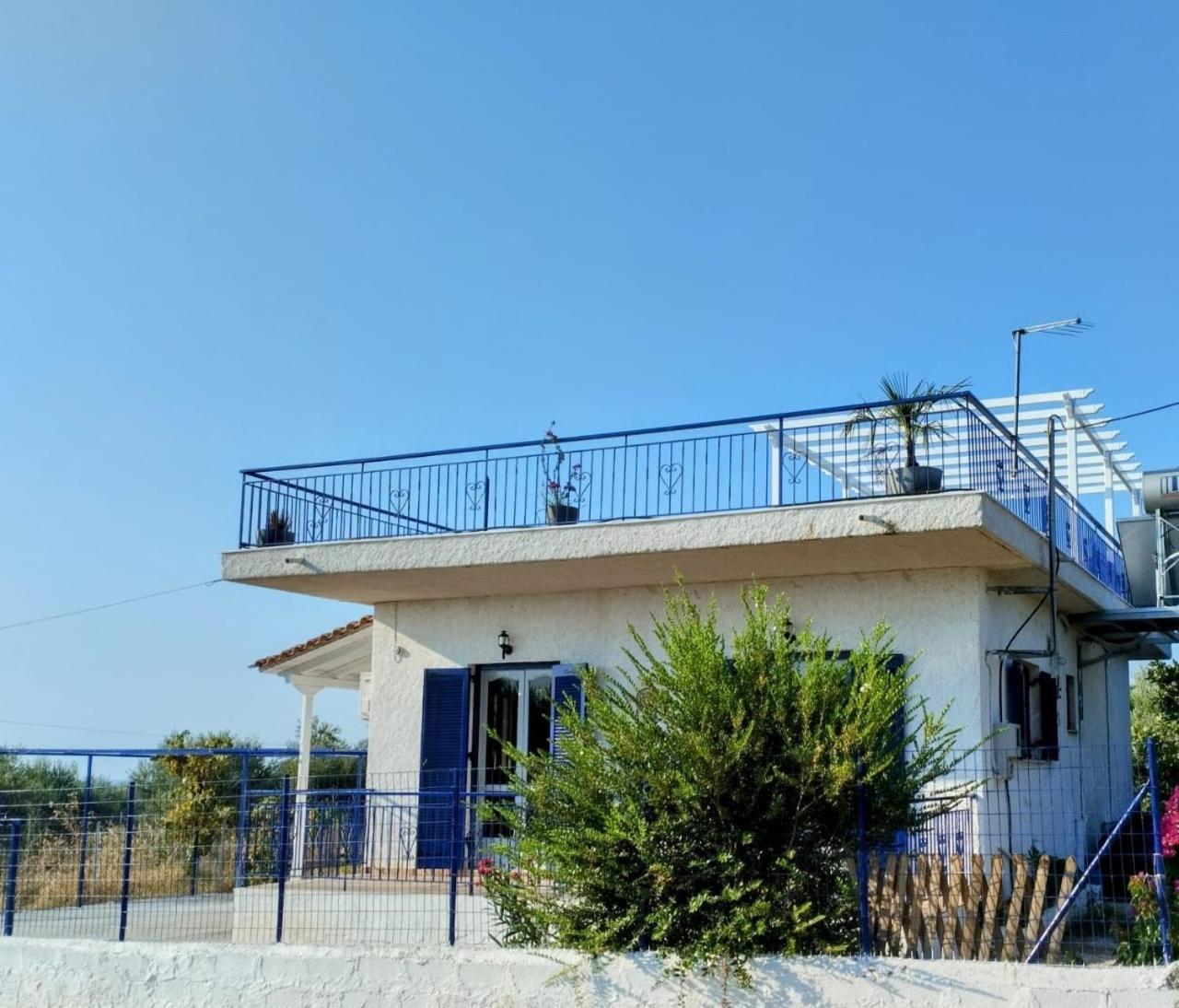 Villa Blue Cocoon - Chrani Messinia Peloponnese- Sea View 800 M From Beach Εξωτερικό φωτογραφία